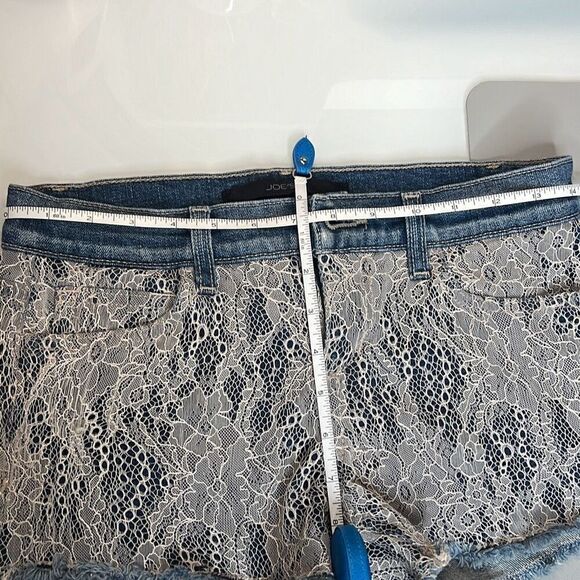 Joe’s Jeans Lace over Denim Shorts 25 - Picture 12 of 16